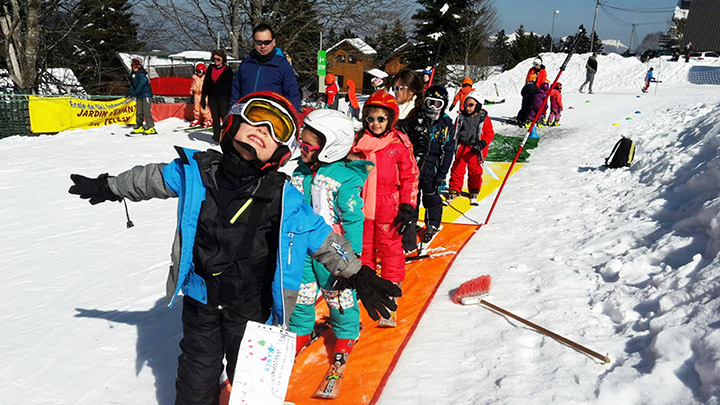 colo ski à Saint-Béat