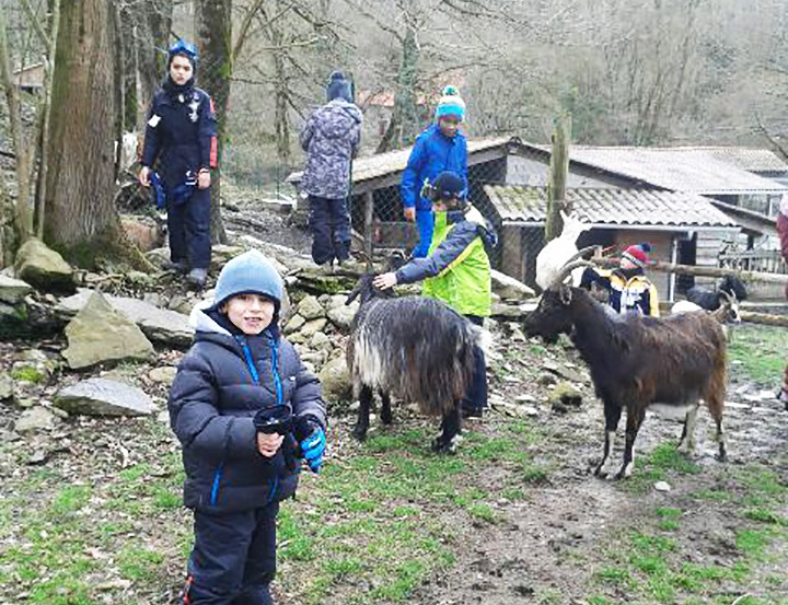 colonies de vacances hiver